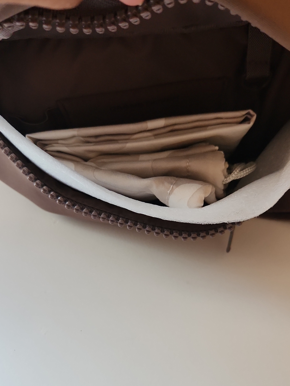 Dagne Dover Ace neoprene Fanny Pack Color: Dune - Picture 12 of 16